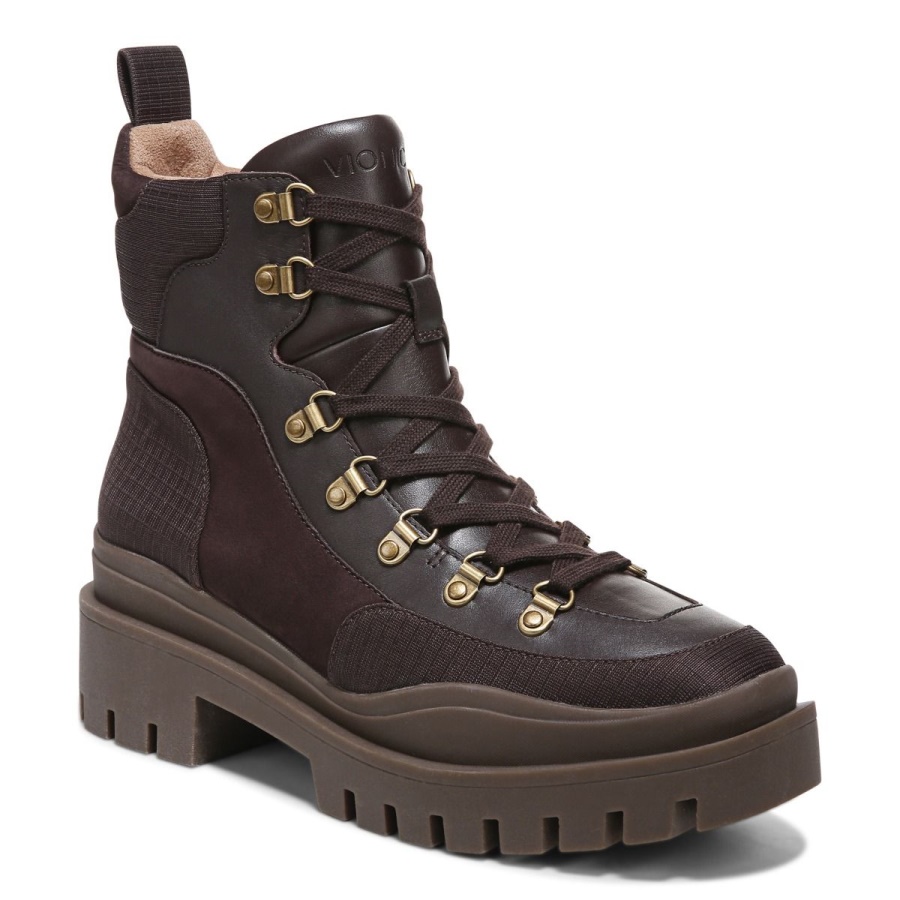 Vionic Chocolate Jaxen Boot