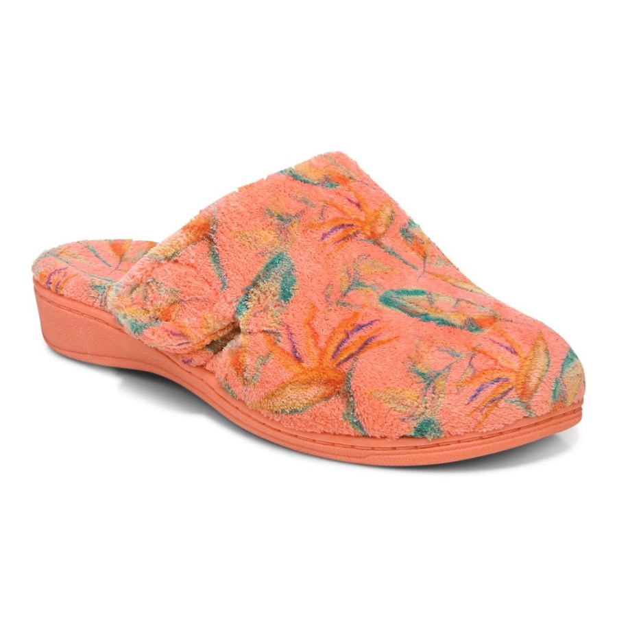 Vionic Gemma Slipper Papaya