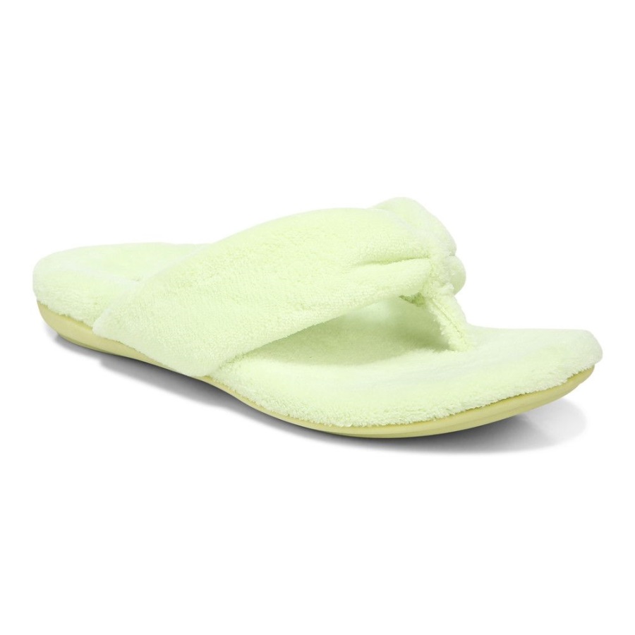 Vionic Pale Lime Lydia Slipper