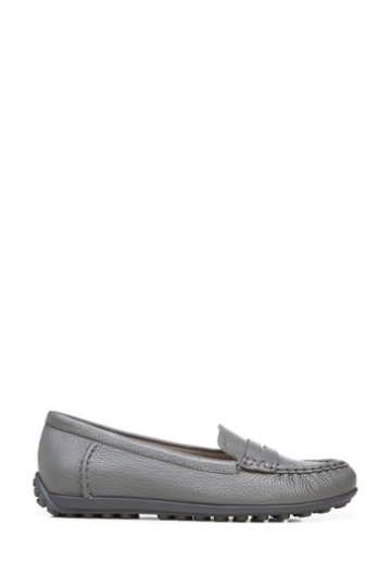 Vionic Charcoal Grey Tumbled Marcy Slip On Shoes