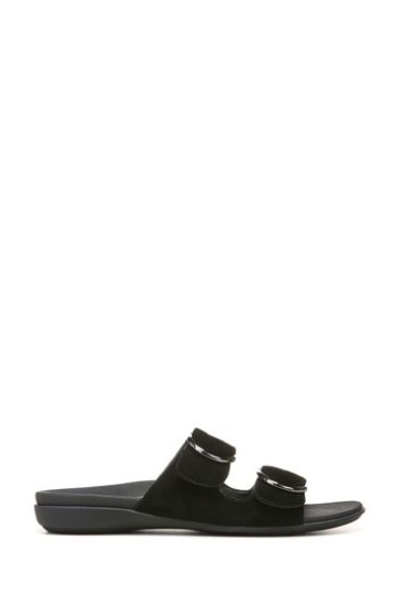 Vionic Corlee Black Slider Sandals