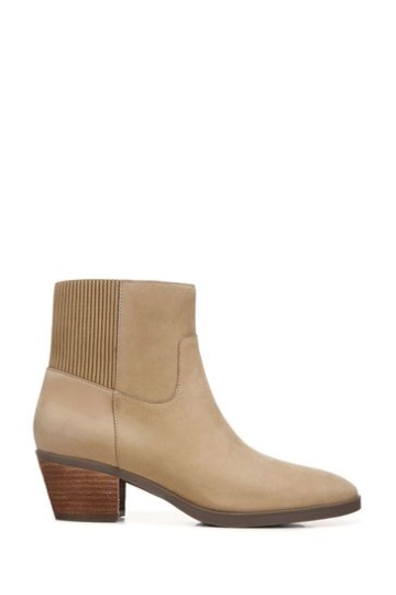 Vionic Wheat Natural Nubuck Shantelle Ankle Boots